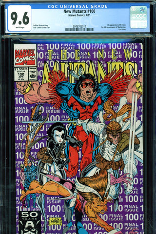 New Mutants #100 CGC graded 9.6 first X-Force - last issue - SOLD!