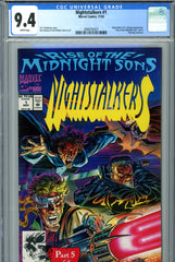 Nightstalkers #1 CGC graded 9.6 Ghost Rider and Doctor Strange appearance