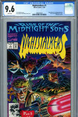 Nightstalkers #1 CGC graded 9.6 Ghost Rider and Doctor Strange appearance
