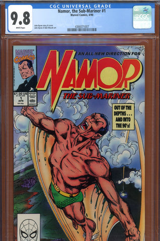 Namor, the Sub-Mariner #01 CGC graded 9.8 - HIGHEST GRADED -SOLD!