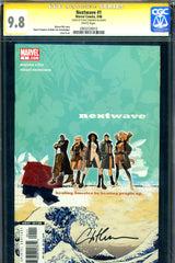 Nextwave #1 CGC graded 9.8 - Fin Fang Foom appearance SIGNATURE SERIES