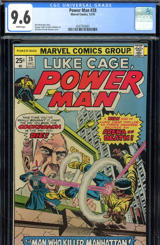 Power Man #28 CGC 9.6 - first appearance of the Cockroach