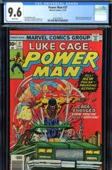 Power Man #37 CGC graded 9.6  - origin/ 1st appearance of the new Chemistro