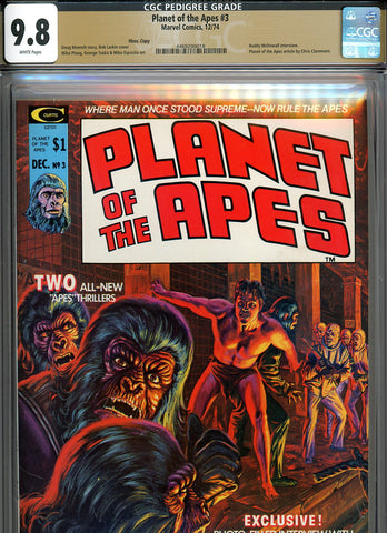 Planet of the Apes #03 CGC graded 9.8  Bob Larkin cover {PEDIGREE} HIGHEST - SOLD!