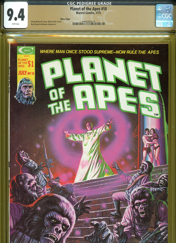 Planet of the Apes #10 CGC graded 9.4 Larkin cover   PEDIGREE