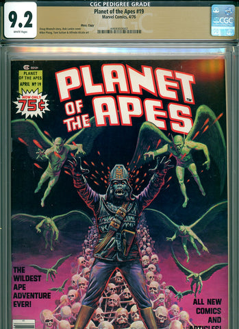 Planet of the Apes #19 CGC graded 9.2 Bob Larkin cover  PEDIGREE