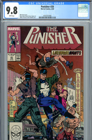 Punisher #20 CGC 9.8 - Whilce Portacio and Randall cover HIGHEST GRADED
