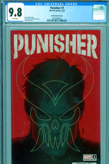 Punisher #1 (2022) CGC graded 9.8 - HIGHEST GRADED BARTEL VARIANT COVER