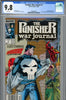 Punisher War Journal #2 CGC 9.8 Daredevil app.  NEWSSTAND COPY HIGHEST GRADED scarce!