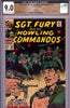 Sgt. Fury #58 CGC 9.0 Hitler app. - J. Severin cover/art - PEDIGREE
