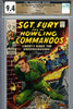 Sgt. Fury #66 CGC 9.4 - Hitler app. - J. Severin cover/art  PEDIGREE - SOLD!
