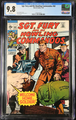 Sgt. Fury #68 CGC 9.8 - Dick Ayers & John Severin cover & art - HIGHEST GRADED