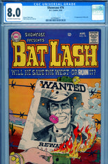 Showcase #76 CGC graded 8.0 - first appearance of Bat Lash