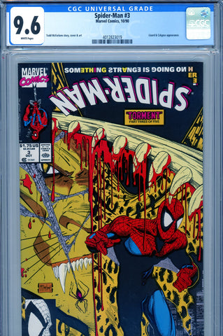 Spider-Man #3 CGC graded 9.6 Lizard/Calypso appearance