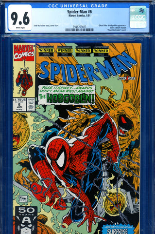 Spider-Man #6 CGC graded 9.6 Ghost Rider and Hobgoblin