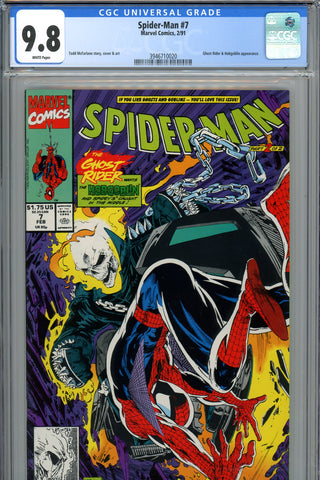 Spider-Man #7 CGC graded 9.8 Ghost Rider and Hobgoblin