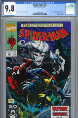 Spider-Man #10 CGC graded 9.8 - Wolverine and Wendigo appearance