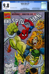 Spider-Man #19 CGC graded 9.8 - Hulk and Sinister Six apps. HIGHEST GRADED