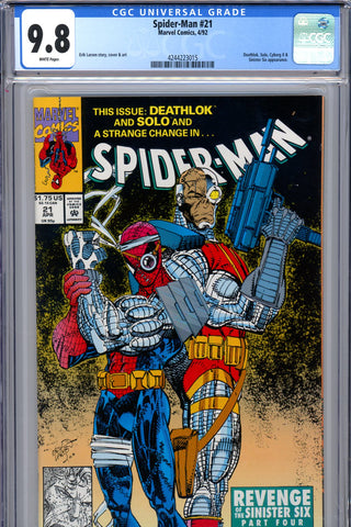 Spider-Man #21 CGC graded 9.8 - Sinister Six appearance