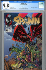 Spawn #11 CGC graded 9.8 McFarlane cover and art