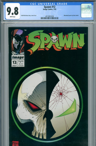 Spawn #12 CGC graded 9.8  McFarlane cover/art HIGHEST GRADED