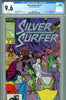Silver Surfer v3 #4 CGC graded 9.6 origin Mantis - Skrulls appearance