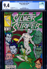 Silver Surfer v3 #6 CGC graded 9.4 Mantis Brandt appearance