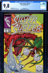 Silver Surfer v3 #8 CGC graded 9.8 Rogers/Austin cover HIGHEST GRADED