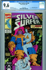Silver Surfer v3 #056 CGC graded 9.6 Infinity Gauntlet crossover