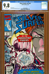 Silver Surfer v3 #61 CGC graded 9.8 - first appearance of Collection Agency HIGHEST GRADED
