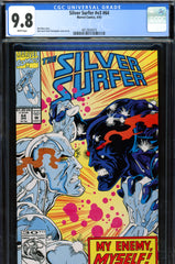 Silver Surfer v3 #64 CGC graded 9.8 Collector, Collection Agency appearance  HIGHEST GRADED