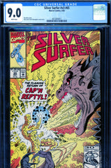 Silver Surfer v3 #065 CGC graded 9.0 Cap'n Reptyl cover and story