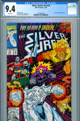 Silver Surfer v3 #074 CGC graded 9.4 Firelord, Terrax and Nova appearance