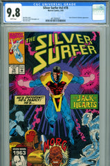 Silver Surfer v3 #78 CGC graded 9.8 - Jack of Hearts and Galactus appearance HIGHEST GRADED
