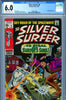 Silver Surfer #9 CGC graded 6.0 - third appearance of Mephisto