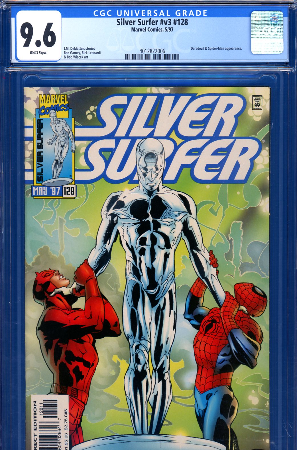 Cedar Chest Comics - Silver Surfer v3 #128 CGC graded 9.6