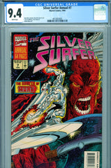 Silver Surfer Annual #7 CGC graded 9.4  last issue
