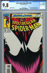 Spectacular Spider-Man #203 CGC 9.8  Maximum Carnage storyline - HIGHEST GRADED