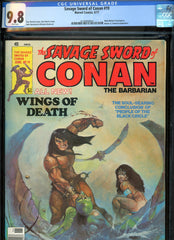 Savage Sword of Conan #19 CGC graded 9.8 - Ken Morris cover HIGHEST GRADED