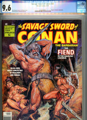 Savage Sword of Conan #28 CGC graded 9.6 - Earl Norem cover