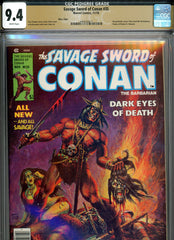 Savage Sword of Conan #35 CGC graded 9.4  decapitation cover PEDIGREE