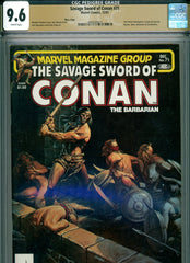 Savage Sword of Conan #71 CGC graded 9.6 - Joe Chiodo cover PEDIGREE