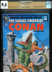 Savage Sword of Conan #77 CGC graded 9.6 - Joe Jusko cover  PEDIGREE