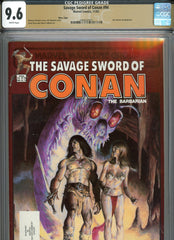 Savage Sword of Conan #94 CGC graded 9.6 - Val Mayerik cover PEDIGREE