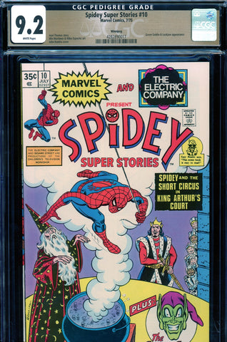 Spidey Super Stories #10 CGC graded 9.2 PEDIGREE - Romita cover - SOLD!