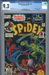 Spidey Super Stories #21 CGC graded 9.2 Doctor Octopus cover and story