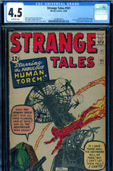Strange Tales #101 CGC graded 4.5 Human Torch begins