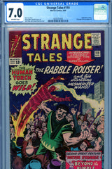 Strange Tales #119 CGC graded 7.0 - first appearance Rabble Rouser