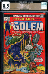 Strange Tales #174 CGC graded 8.5 origin and 1st appearance of the Golem - PEDIGREE