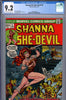 Shanna The She-Devil #2 CGC 9.2  bondage cover Steranko cover